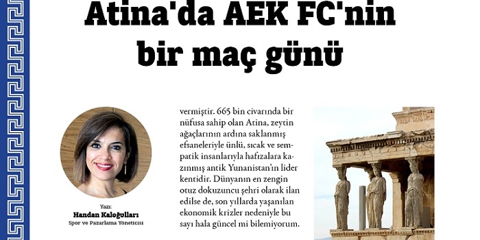 Atina’da, AEK FC’nin Bir Maç Günü
