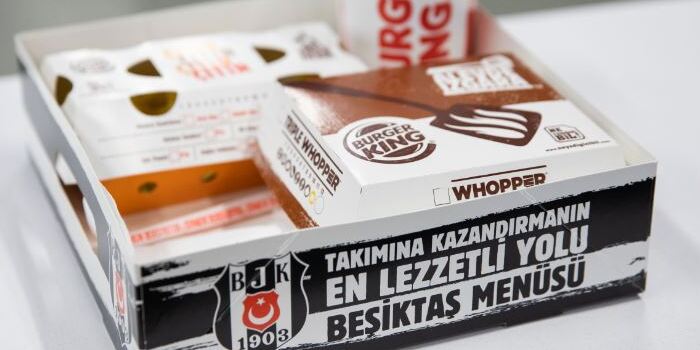 Beşiktaşlıların Menüsü Burgerking de!