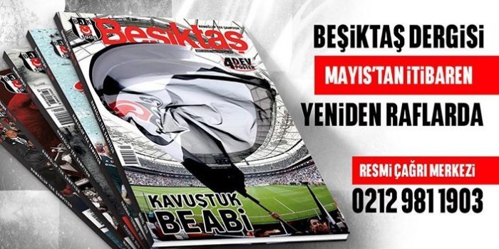 Beşiktaş Dergisi Güvenilir Ellerde!